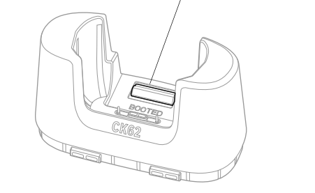 Honeywell CK62-UCP-B | CK62 Universal Charging Cup with Boot