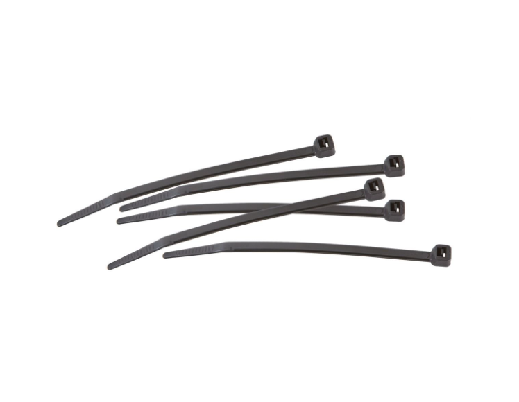 Cable Ties 10cm x 2.5mm | Black | Pack of 100