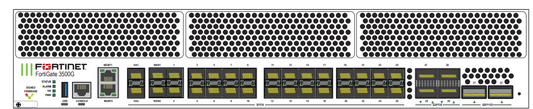Fortinet FG-3501G | FortiGate 3500G Next-Gen Firewall, 400GE, AC, 2x 1.92TB SSD