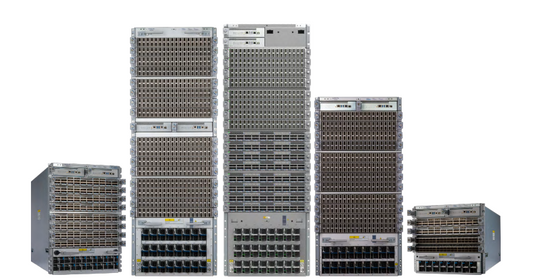 Silver-colored arista dcs-7816lr4-fm rack-mounted fabric module with ports and ventilation slots for 7816l chassis back side