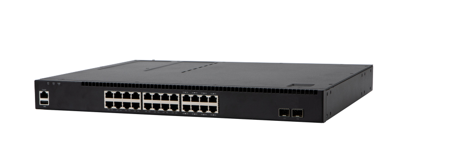 Fortinet FortiSwitch-AX2340S black switch with Ethernet ports