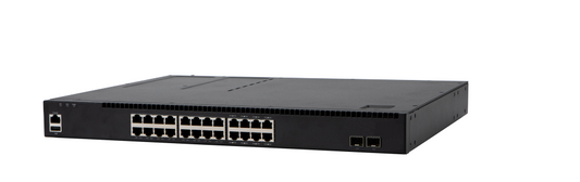 Fortinet FortiSwitch-AX2340S black switch with Ethernet ports