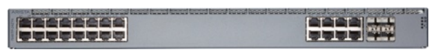 Arista CCS-720XP-24ZY4 gray metal switch with Ethernet ports