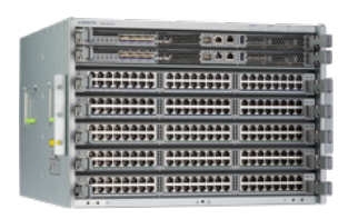 Arista CCS-755-100-BND 750X chassis rear with network ports and vents