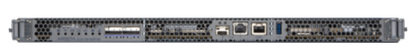 Arista CCS-750-SUP100 supervisor module rear with QSFP100 ports and vents
