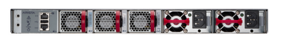 Arista CCS-722XPM-48ZY8-2F silver black switch with red fans 8x25G ports