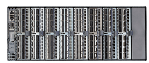 Arista DCS-7358X4-SC-F switch card in black silver 7368 chassis rack