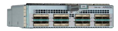 Arista 7098-16A gray metal network switch with 16x 25GbE SFP ports