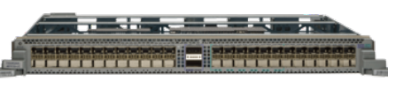 Arista 7500R2 48x 10/25GbE SFP+ & 2x 100GbE QSFP line card rear view