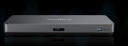 Yealink M500-0010 MeetingEye 500 for Zoom silver conference phone back with USB port