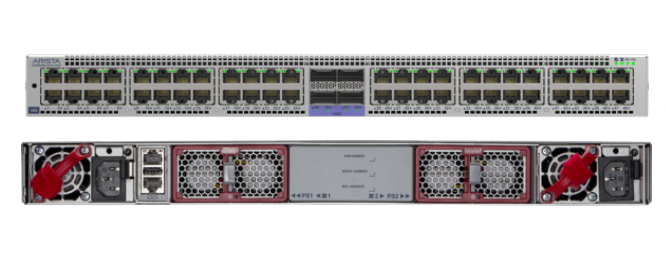 Arista DCS-7020R4M-48TX-4QC-F | 7020R Series 48-Port 10GbE RJ45 Switch ...