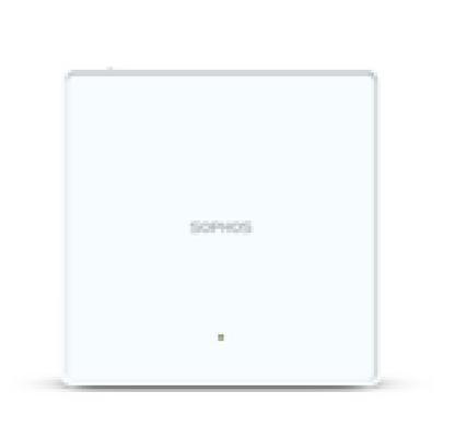 White rectangular mesh wi-fi 6 router with minimalist design and subtle branding sophos ap840r00zzpcnp access point