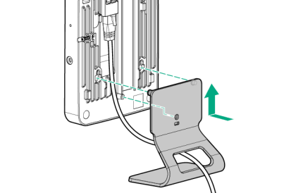 HPE S6R03A | 720H Series Large Desk Mount Kit, AP-723H, AP-725H