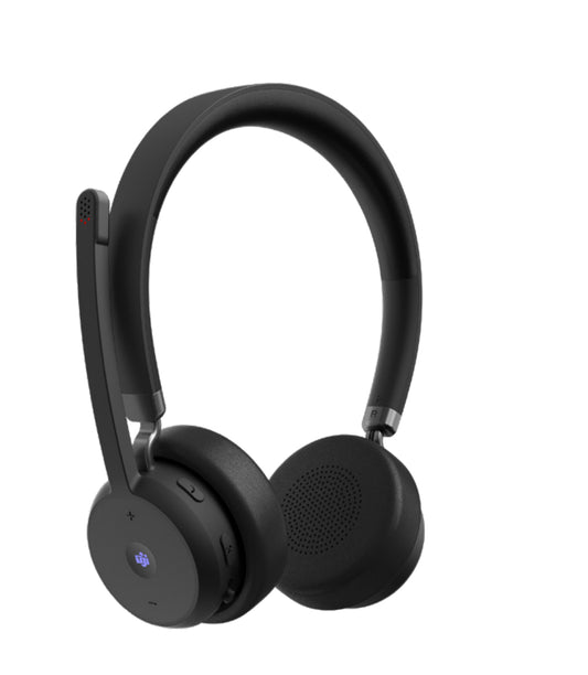 Lenovo 4XD1M80020 | Wireless VoIP Headset, Bluetooth, Office/Call Center, Black