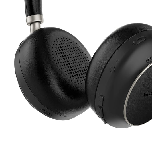 Yealink TEAMS-BH76-BL | Wireless Bluetooth Headset, Black, Premium Sound & Comfort
