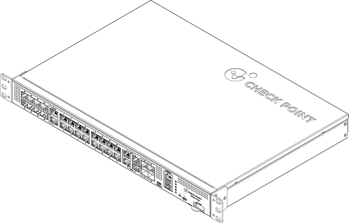 Check Point CPAP-MSP-SG2590 | Quantum Spark 2590 Next-Gen Firewall Appliance