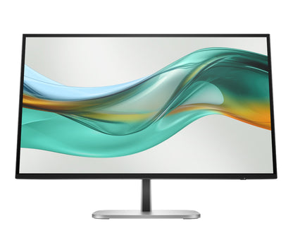 HP 9E0G5AA Series 5 Pro 27’’ QHD monitor with teal gold waves