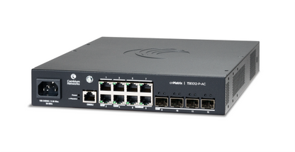Cambium Networks cnMatrix TX1012-P-AC switch back with Ethernet ports