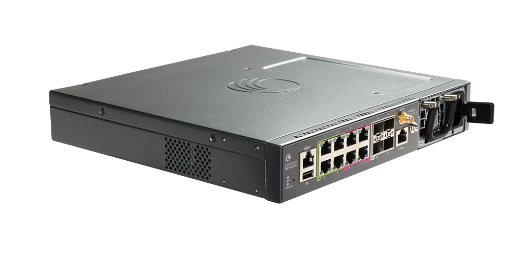 Cambium cnMatrix TX2012R-P switch with 12 Gigabit Ethernet PoE ports