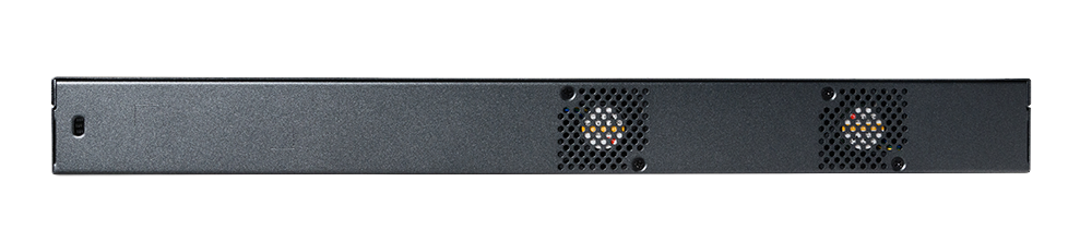 Cambium Networks cnMatrix TX2028RF-P switch black metal rear rack with ventilation grilles