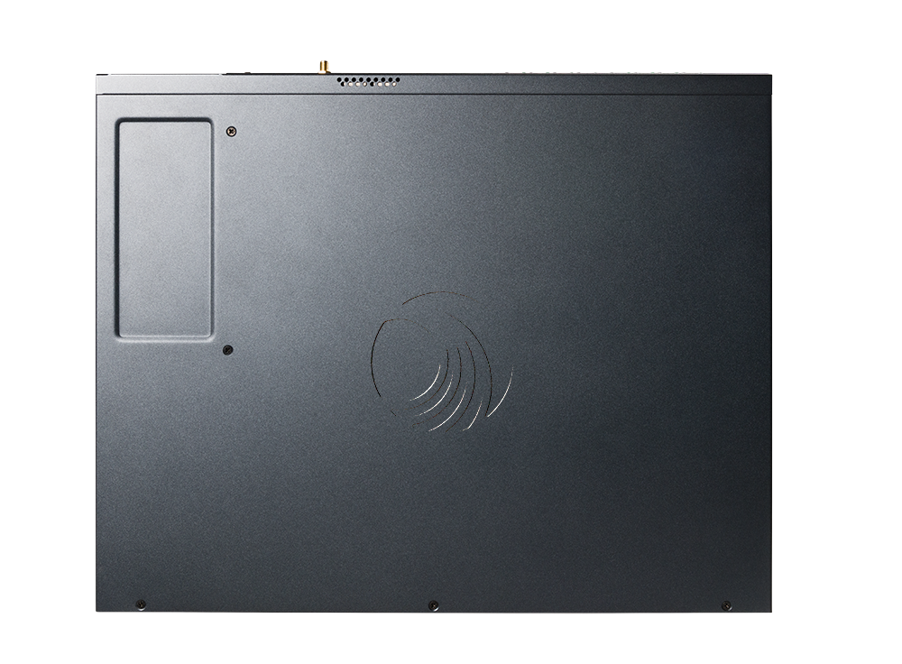 Cambium Networks cnMatrix TX2028RF-P L2/L3 PoE switch, matte black front