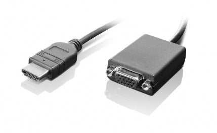 Lenovo 0B47069 | HDMI/VGA Adapter, 0.2m, Black