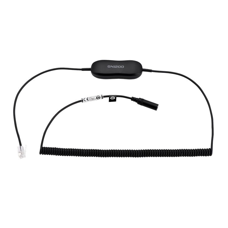 JABRA 88011-100 | Evolve Series RJ9 to 3.5mm Jack Cable, 2m