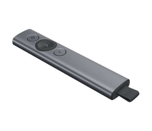 Logitech 910-004863 | connect30m, Spotlight Presentation Remote, Bluetooth/USB, 30m Range
