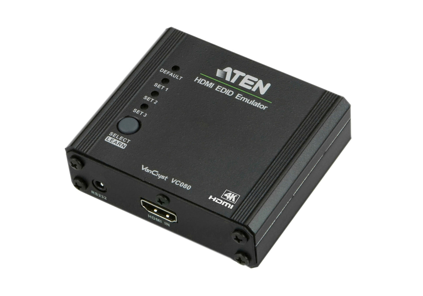 ATEN VC080-AT | VC080 HDMI EDID Emulator, 4K60 4:4:4, HDMI 2.0, HDCP 2.2, Programmable