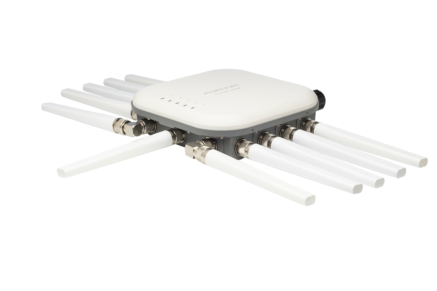Fortinet FAP-U432F-N tri-radio Wi-Fi 6 outdoor AP with antennas