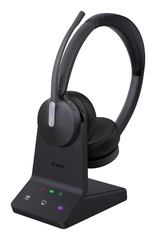 Yealink WH64-DUAL-UC | Dual Wireless UC Headset with Noise-Canceling Mic & HD Audio