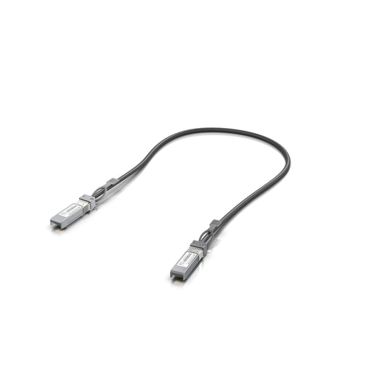 Ubiquiti UACC-DAC-SFP10-0.5M | SFP+ Direct Attach Cable, 0.5m, High-Speed, Black