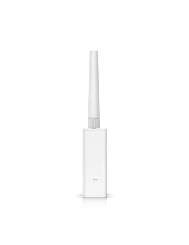 Ubiquiti UP-SuperLink-US white rectangular wireless gateway with vertical antenna