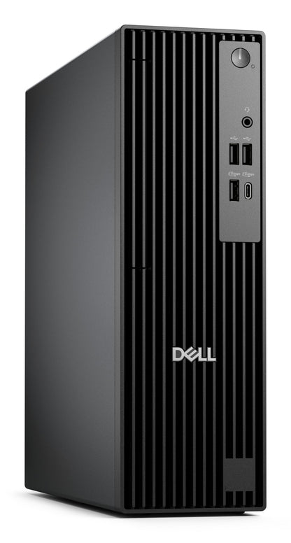 Dell BTP103 Pro QCS1250 Slim PC black vertical ribbed design silver accents
