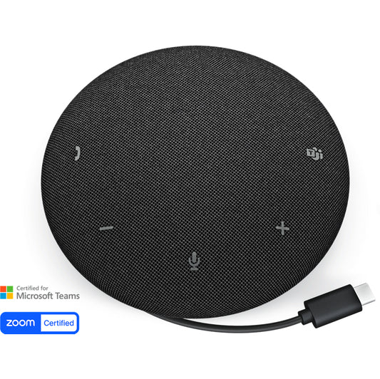 Dell 520-BBMM | SP325 Speakerphone, Universal USB Type-C, Black
