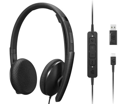 Lenovo 4XD1M45626 | Head-band USB Type-C Headset, Black