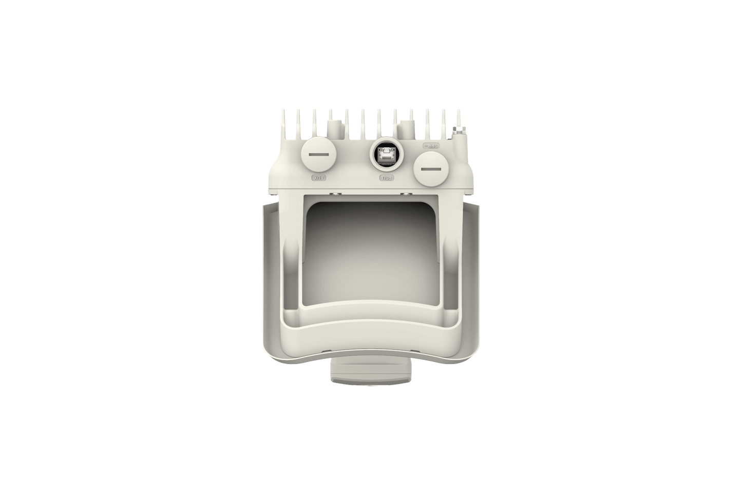 Cambium Networks cnWave V3000 60GHz mmWave client node off-white Wi-Fi 6 access point