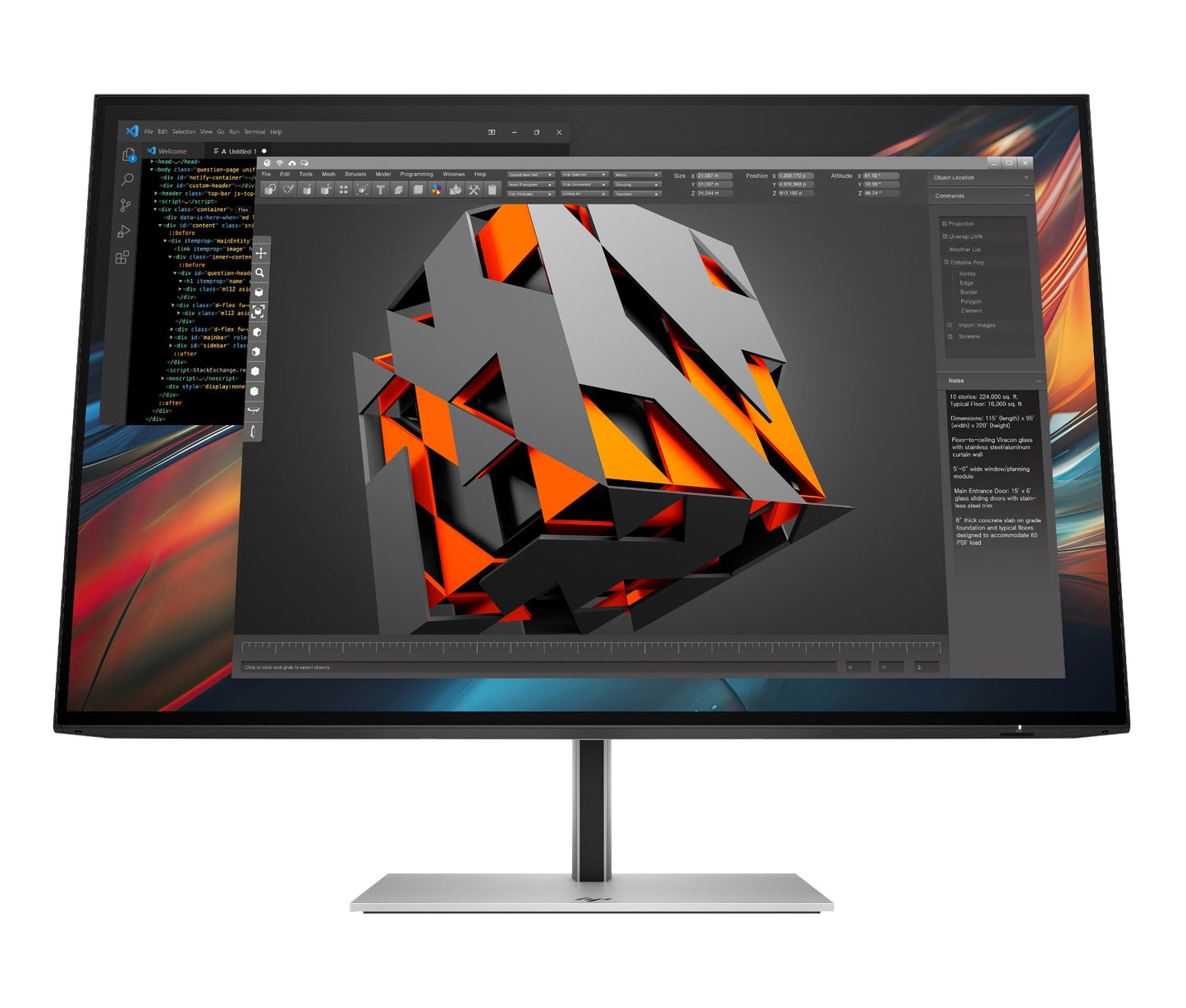 HP 8Y2F7AA | Series 7 Pro 24" WUXGA USB-C Monitor