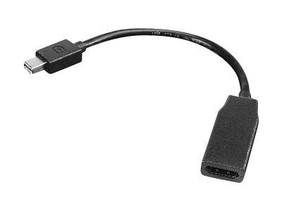 Lenovo 0B47089 | Mini DisplayPort to HDMI Adapter, 0.2m, Black