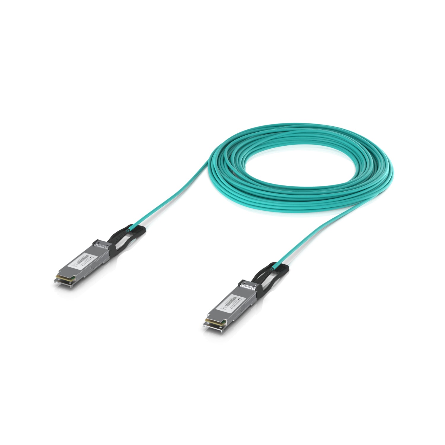 Ubiquiti UACC-AOC-QSFP28-30M 30m QSFP28 100G AOC with teal cable