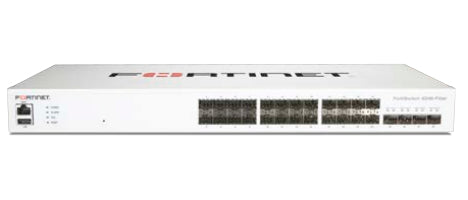 Fortinet FS-424E-FIBER | 24 GE SFP, 4 10GE SFP+ Uplinks, Layer 2/3 FortiSwitch