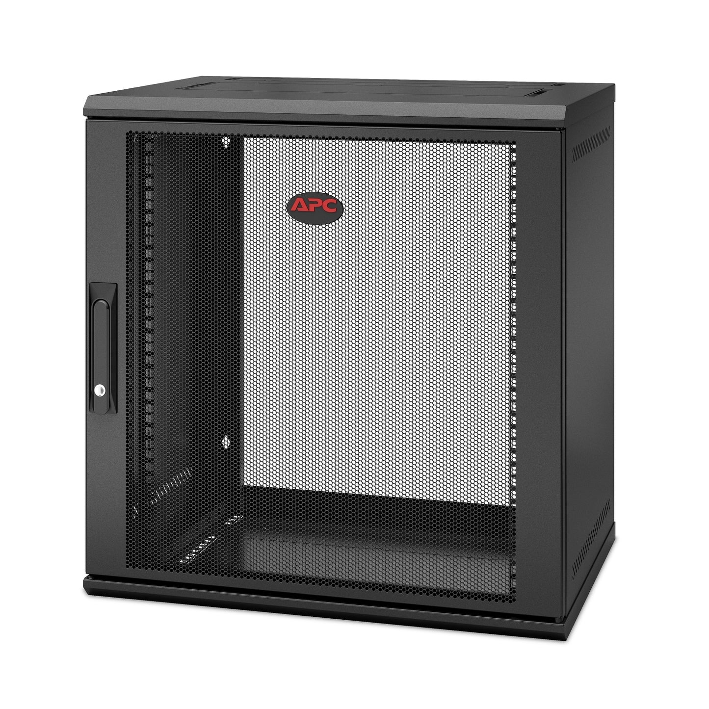 APC AR112SH4 | NetShelter WX 12U, 19" Patch Cabinet, Wall Mount, Pre-Assembled, 400mm Deep