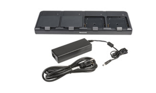 Honeywell CT50-QBC-0-R | CT50 Series Battery Charger for 4 Batteries, Dock & Power Supply