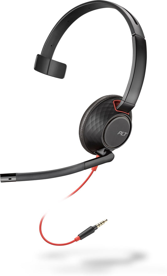 Poly 85Q66AA | Blackwire 5210 Headset, 3.5mm Jack, Wired