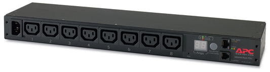 APC AP7820B | NetShelter Metered Rack PDU 1U, 12A/208V, 10A/230V, 8 C13 Outlets, Power Distribution Unit