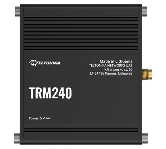 Teltonika TRM240100000 | 4G/LTE Cat 1 USB Modem, Rugged Design, External Antenna