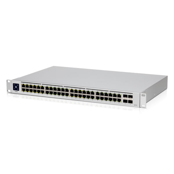 Ubiquiti USW-48-POE-AU | Port PoE L2 Switch, UniFi 48, 32x PoE+, 195W, 4x 1G SFP