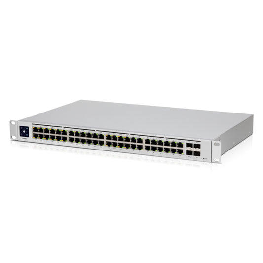 Ubiquiti USW-48-POE-AU | Port PoE L2 Switch, UniFi 48, 32x PoE+, 195W, 4x 1G SFP