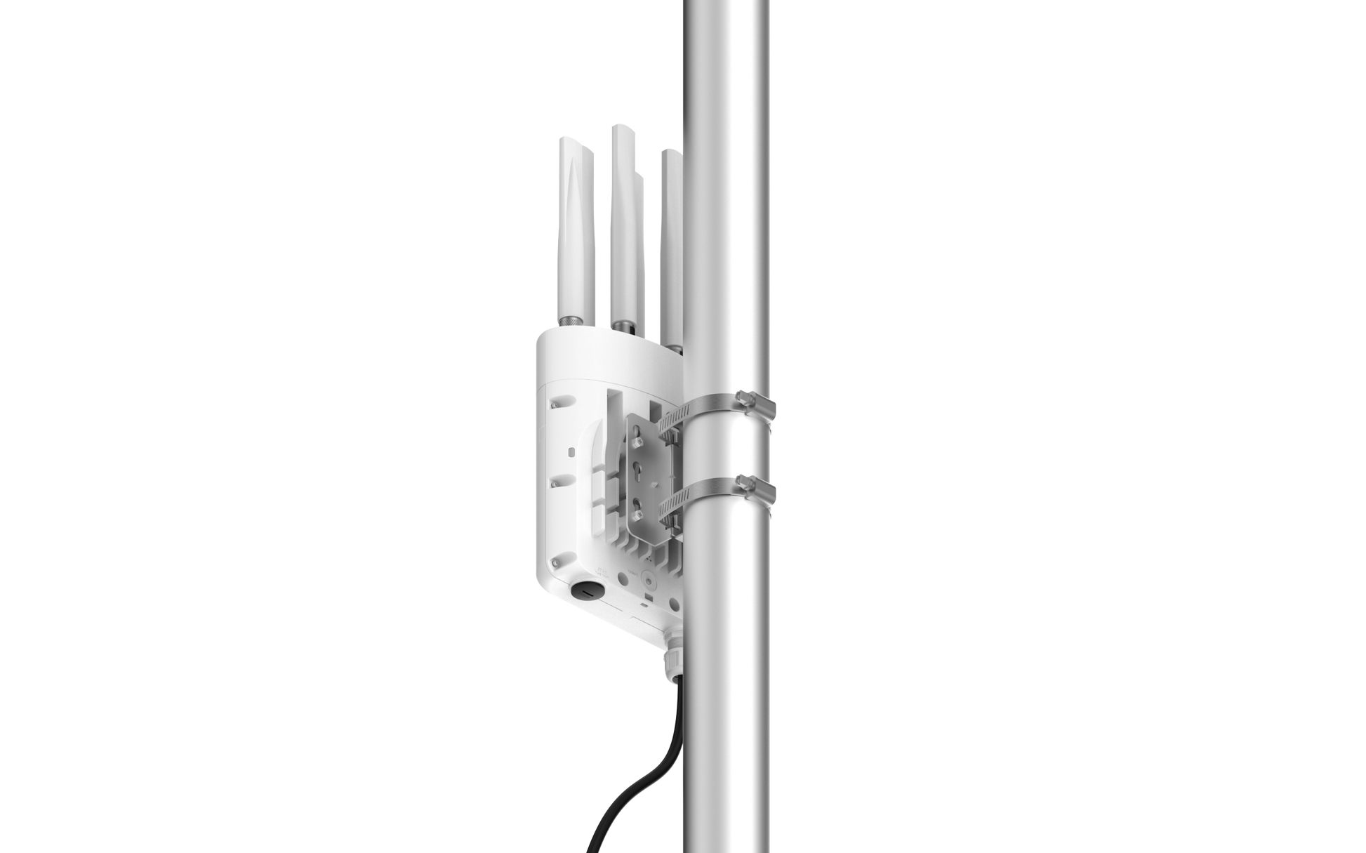 Cambium Networks XE3-4T white outdoor WiFi 6E AP on pole
