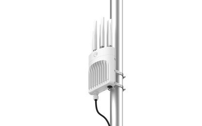 Cambium Networks XE3-4T white outdoor WiFi 6E AP on pole